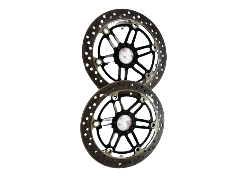 COPPIA DISCHI FRENO POSTERIORE HONDA CBR 1100 XX ORIGINALI