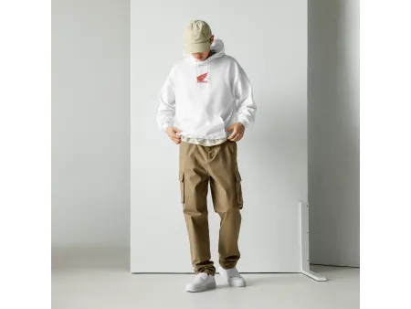 Felpa invernale con cappuccio unisex con logo Honda ricamato