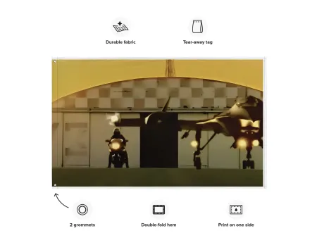 Bandiera Bandiera con stampa all over - Honda Blackbird SR-71