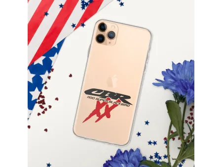 Cover Iphone trasparente personalizzata CBR XX Super Blackbird
