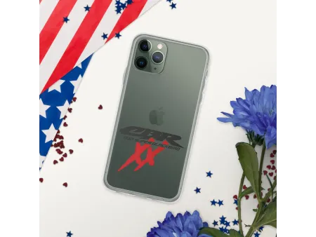 Cover Iphone trasparente personalizzata CBR XX Super Blackbird
