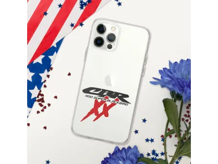 Cover Iphone trasparente personalizzata CBR XX Super Blackbird
