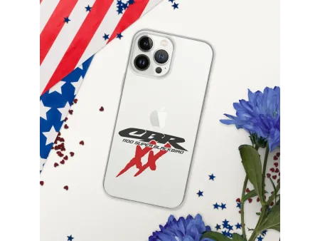 Cover Iphone trasparente personalizzata CBR XX Super Blackbird