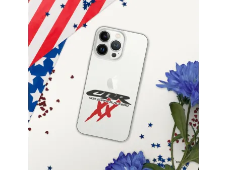 Cover Iphone trasparente personalizzata CBR XX Super Blackbird