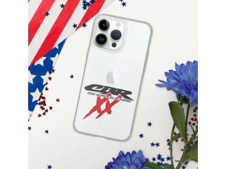 Cover Iphone trasparente personalizzata CBR XX Super Blackbird