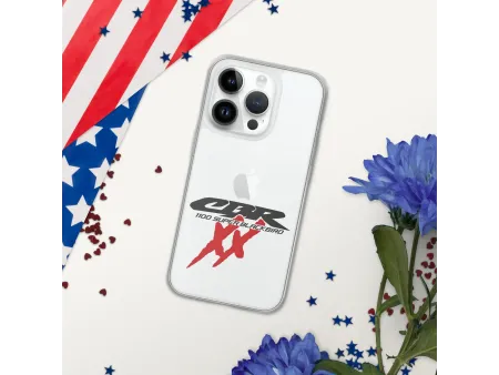 Cover Iphone trasparente personalizzata CBR XX Super Blackbird