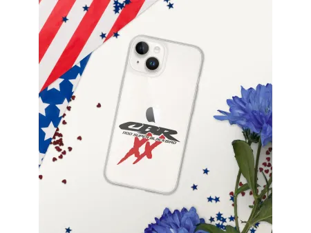 Cover Iphone trasparente personalizzata CBR XX Super Blackbird