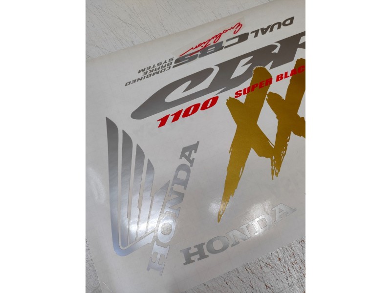 Decalcomanie Honda CBR 1100 XX Super Blackbird - GRIGIO