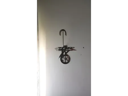 Appendiabiti e supporto per il casco con logo Honda CBR 1100 XX