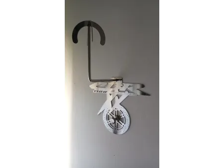 Appendiabiti e supporto per il casco con logo Honda CBR 1100 XX