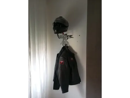 Appendiabiti e supporto per il casco con logo Honda CBR 1100 XX