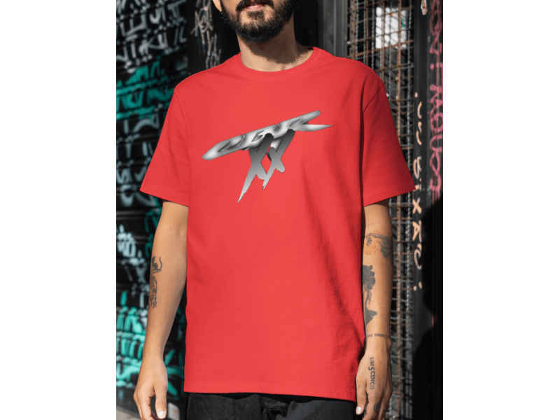 T-shirt logo Argento Honda CBR XX