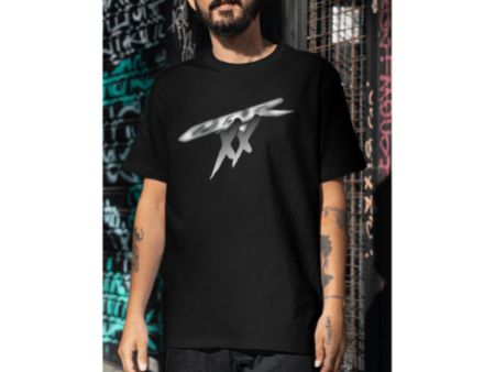 T-shirt logo Argento Honda CBR XX