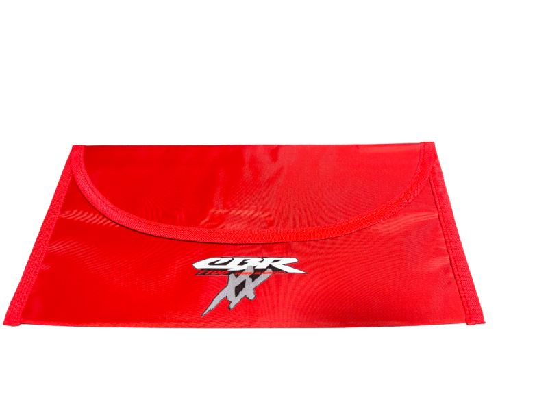 Portadocumenti impermeabile ROSSO logo  cbr xx grigio e nero